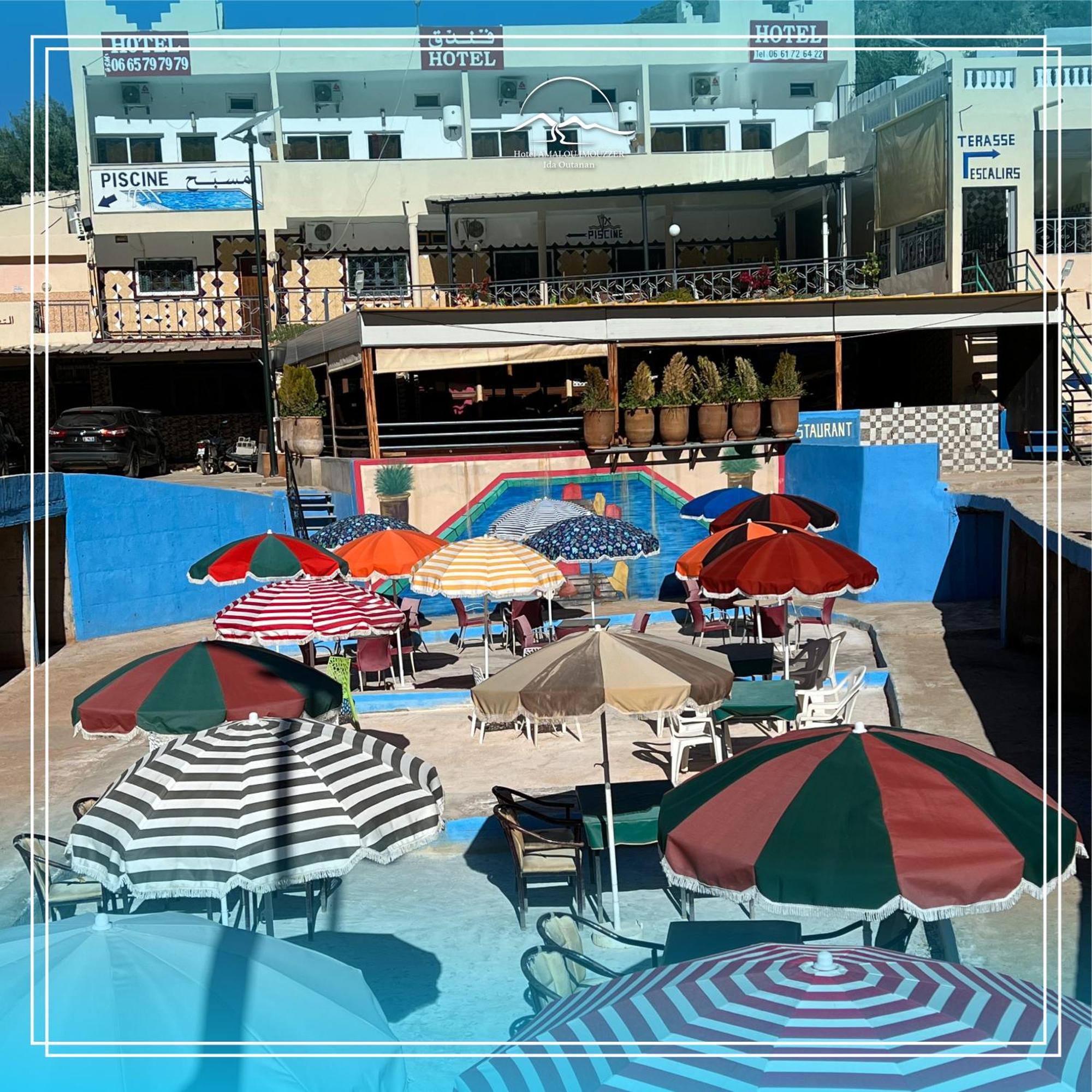 Hotel Amalou Imouzzer Ida Ou Tanane Exterior foto